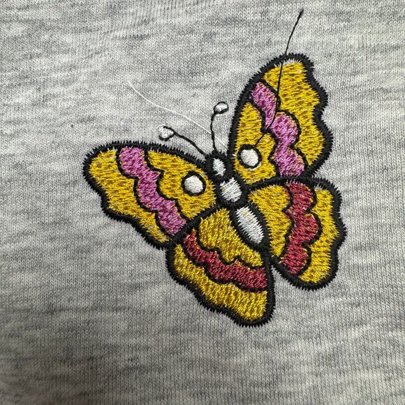Disney Mickey Mouse with embroidered flowers and butterflies - Picture 5 of 7